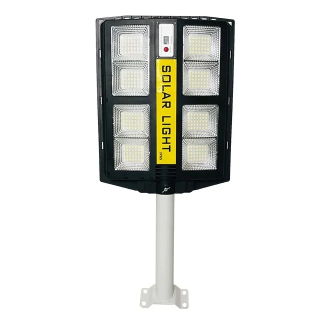 Lampa Stradala LED cu Panou Solar 300W, Telecomanda, IP65 [3]