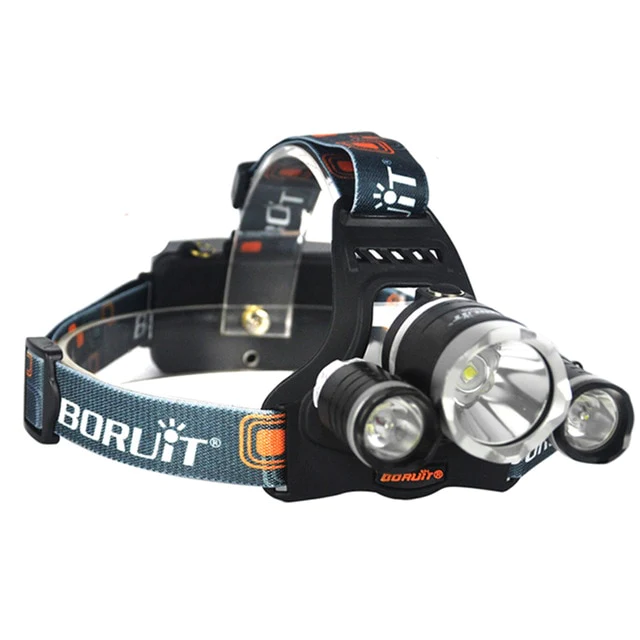 Lanterna frontala de cap cu 3 LED-uri Cree XML T6, 5000 lumeni [5]