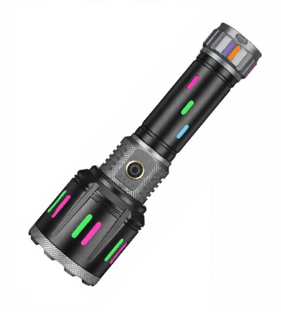 Lanterna Portabila cu Zoom, Baterie Externa, Acumulator 10.000 mAh, Incarcare Type-C, 20.5 x 6 cm, CB-G683 [10]