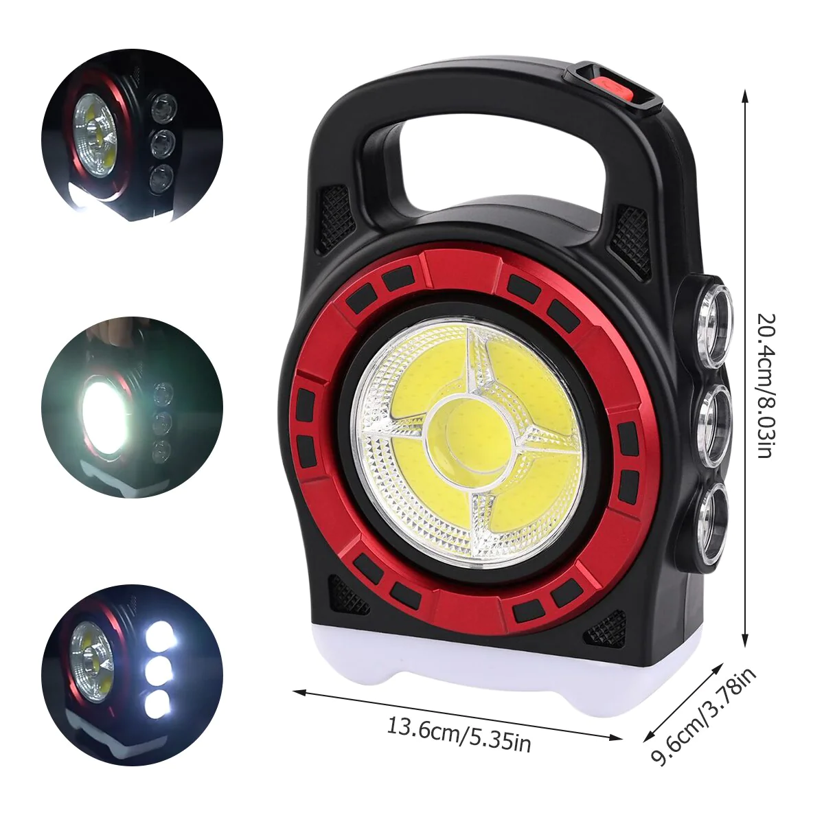 Lanterna solara LED 20W, 3 moduri iluminare [12]