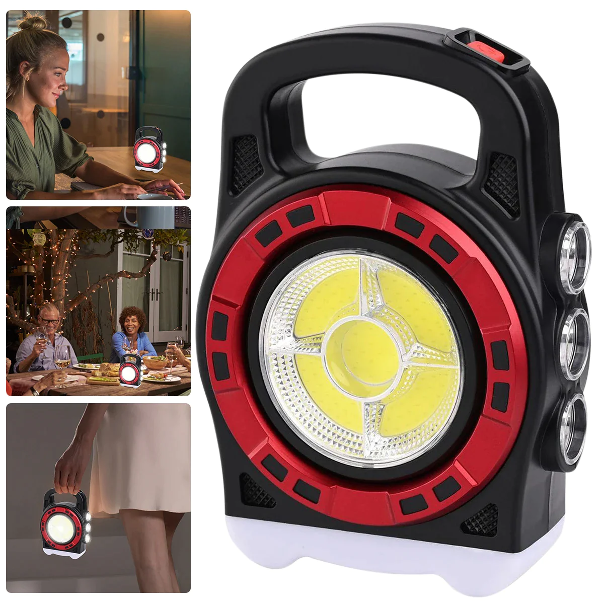 Lanterna solara LED 20W, 3 moduri iluminare [3]