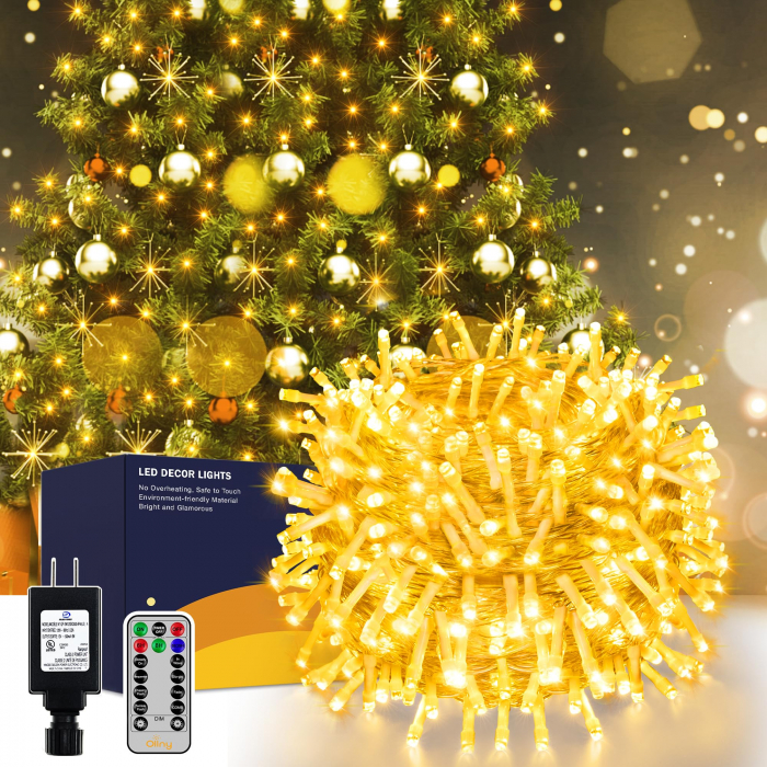 Lumini Led pentru Craciun cu Incarcare Solara pentru Exterior, Multicolor, Alb rece, Alb cald, Albastru [6]