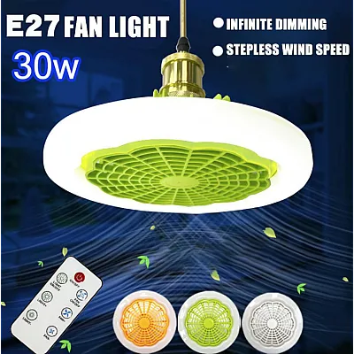 Lustra si ventilator pentru tavan 2 in 1, 30W [3]