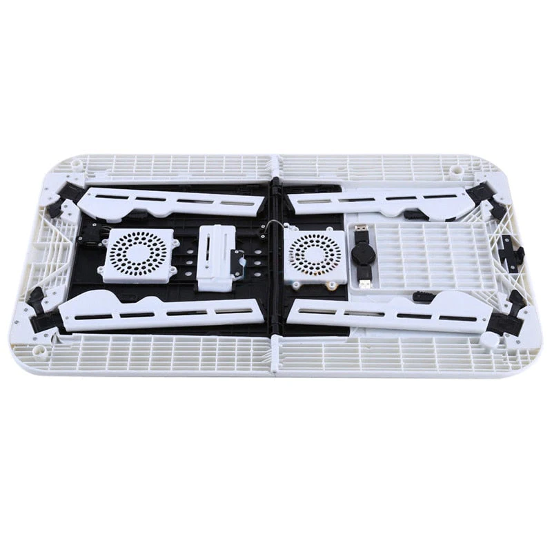 Masa laptop cu 2 coolere + suport pahar + mousepad, E-Table [3]