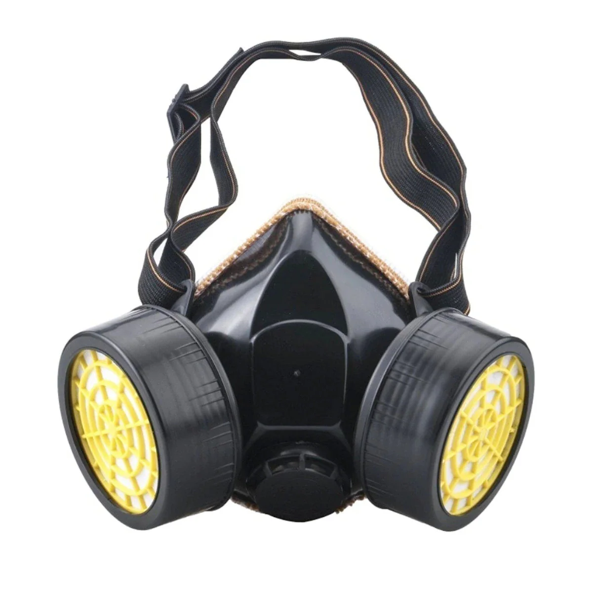 Masca de protectie, anti praf si vapori, anti-poluare, cu 2 filtre de carbon activ si ochelari [2]