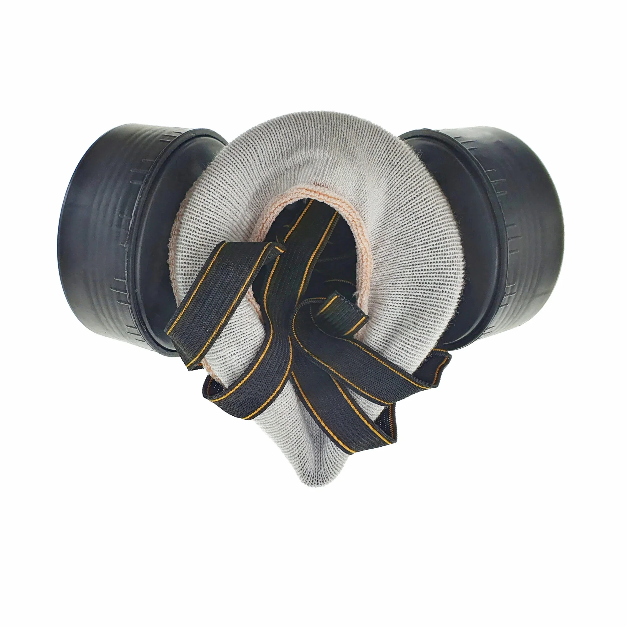 Masca de protectie, anti praf si vapori, anti-poluare, cu 2 filtre de carbon activ si ochelari [8]