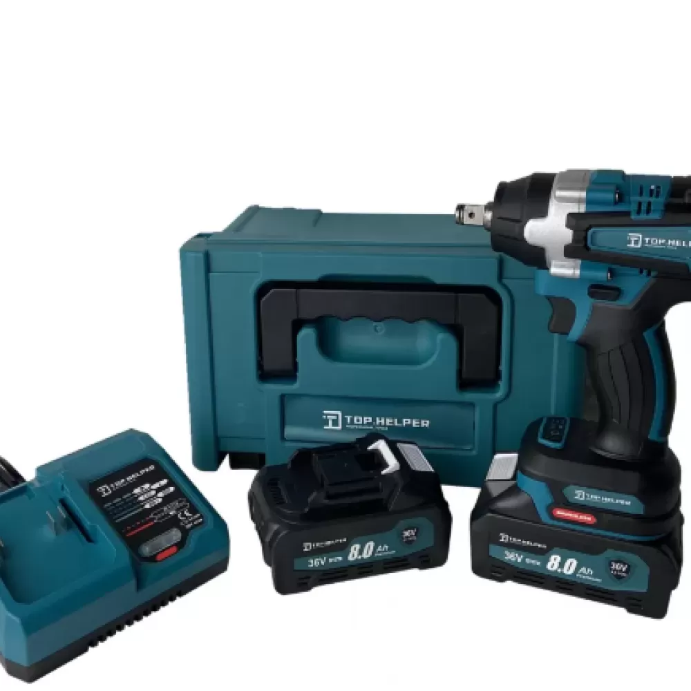 Masina cu Impact si Insurubat cu 2 Acumulatori 36V 8Ah, Top Helper [4]