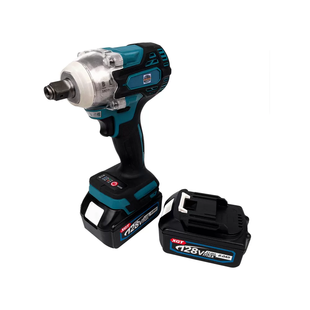 Masina de Impact si Insurubat German Meister cu 2 Acumulatori 24V, 6Ah + 38 Accesorii [4]