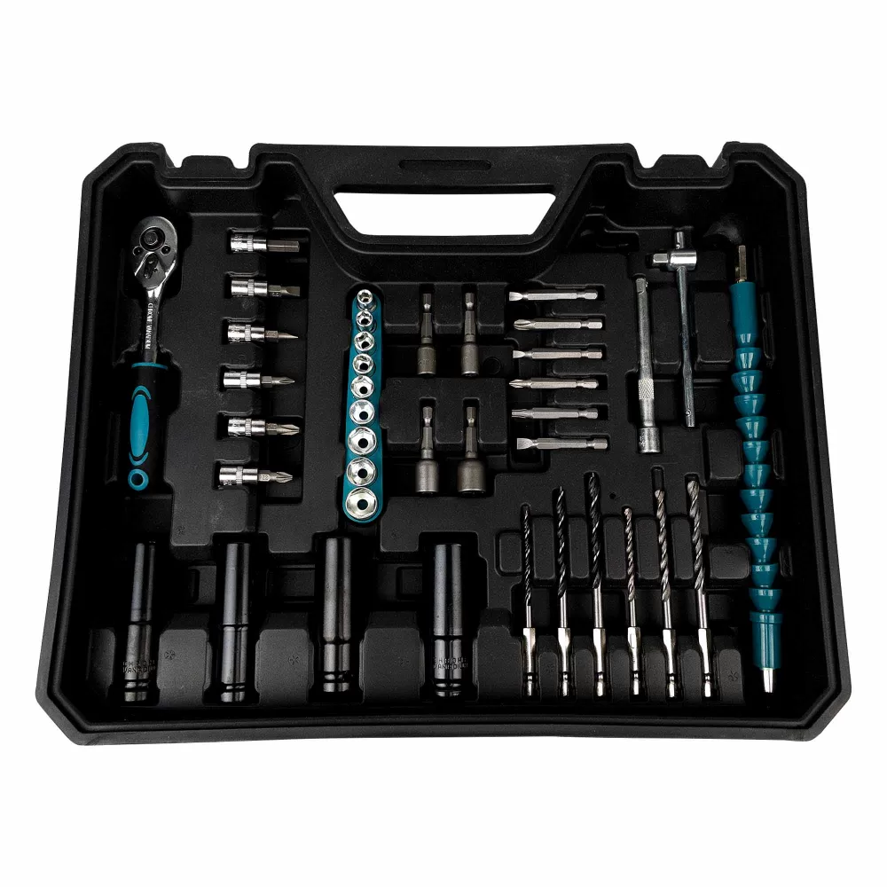 Masina de Impact si Insurubat German Meister cu 2 Acumulatori 24V, 6Ah + 38 Accesorii [5]