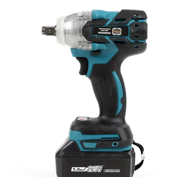 Masina de Insurubat cu Impact, 2 Acumulatori 48V, 550Nm, 43 de Accesorii, Cheie cu impact [4]