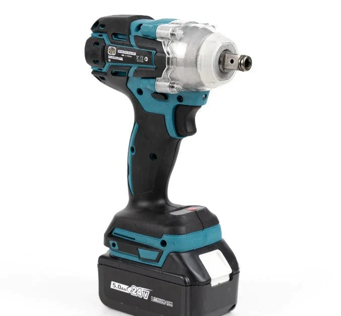 Masina de Insurubat cu Impact, 2 Acumulatori 48V, 550Nm, 43 de Accesorii, Cheie cu impact [7]