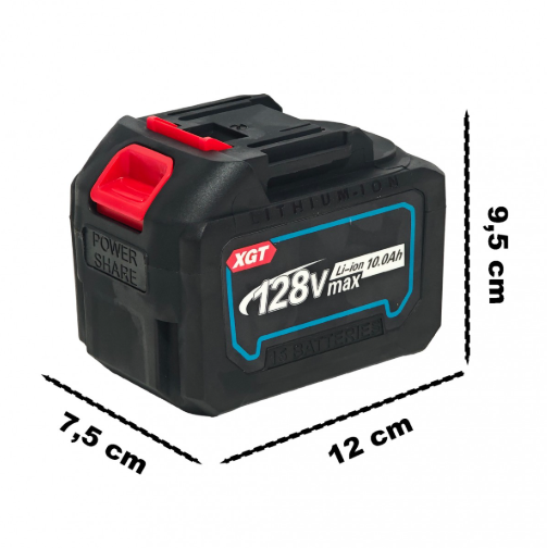 Masina de Insurubat cu Impact German Meister 2100 Nm, 3/4 Inch, 2 Acumulatori 128V 10Ah si Geanta Transpor [6]