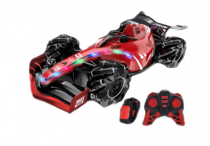 Masina de Jucarie cu Telecomanda F1 Din Plastic Andowl Q RC88 si spray abur [9]