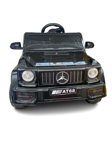 Mașină Electrică Pentru Copii Mercedes G Class, AT68, Negru, Baterie 12V, Telecomandă 2,4 GHz [6]