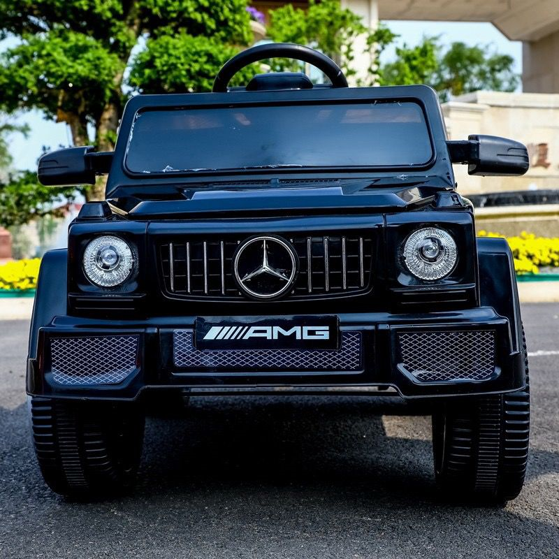 Mașină Electrică Pentru Copii Mercedes G Class, AT68, Negru, Baterie 12V, Telecomandă 2,4 GHz [2]