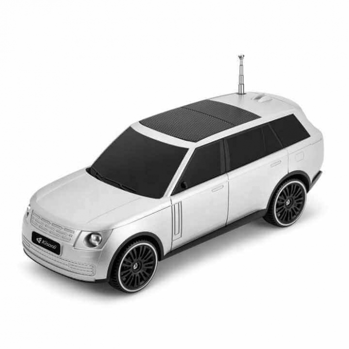 Masinuta Boxa Portabila Stil Range R, Incarcare Solara/USB, 10W, Bluetooth, Radio FM, Antena, MP3, card SD, Varianta MARE [9]