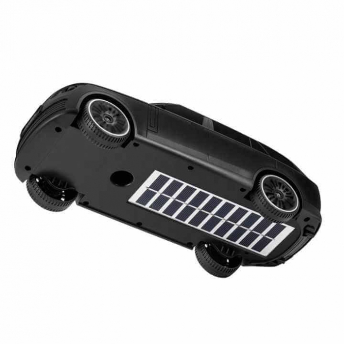 Masinuta Boxa Portabila Stil Range R, Incarcare Solara/USB, 10W, Bluetooth, Radio FM, Antena, MP3, card SD, Varianta MARE [10]