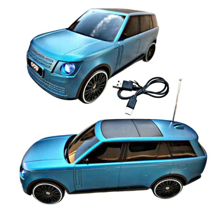 Masinuta Boxa Portabila Stil Range R, Incarcare Solara/USB, 10W, Bluetooth, Radio FM, Antena, MP3, card SD, Varianta MARE [1]