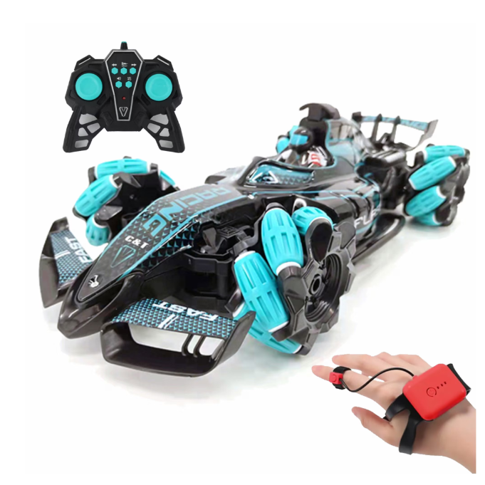 Masinuta de Jucarie cu control din Bratara, Big Drift Car, 4Wheel Drive, 360 grade rotatie [12]