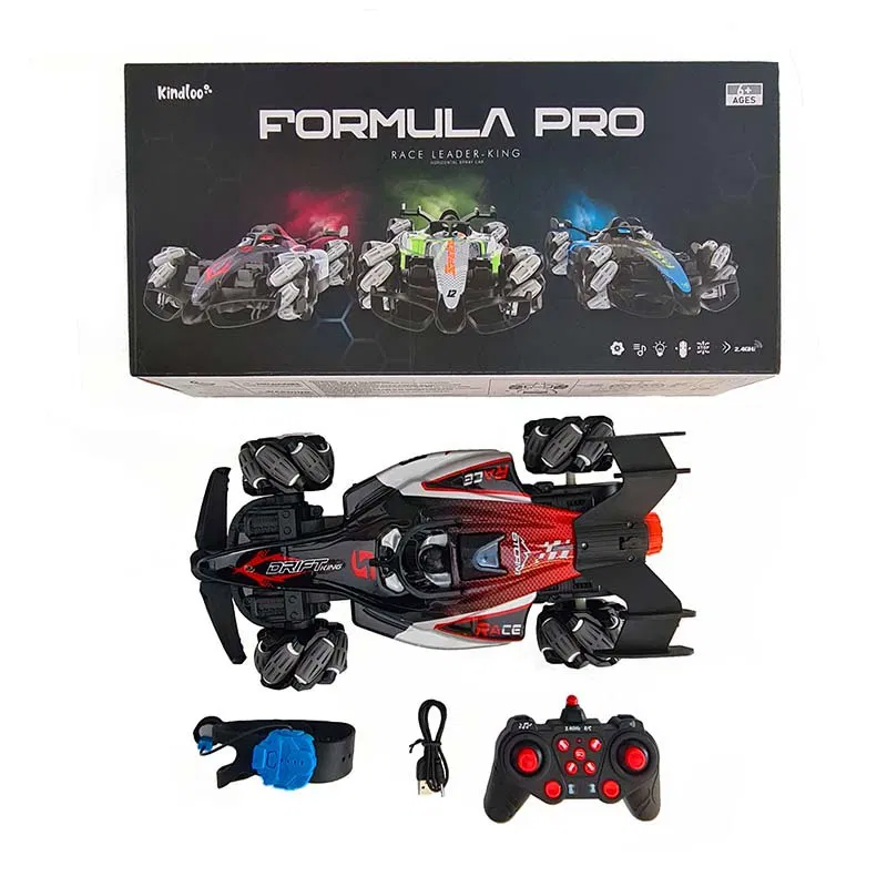 Masinuta de Jucarie cu control din Bratara, Big Drift Car, 4Wheel Drive, 360 grade rotatie [8]