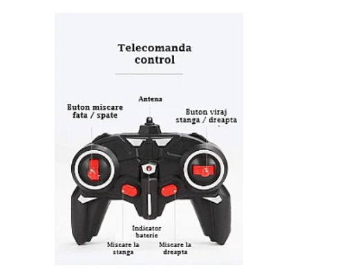 Masinuta Off Road cu Control bratara si Telcomanda, Andowl Q RC01 [4]