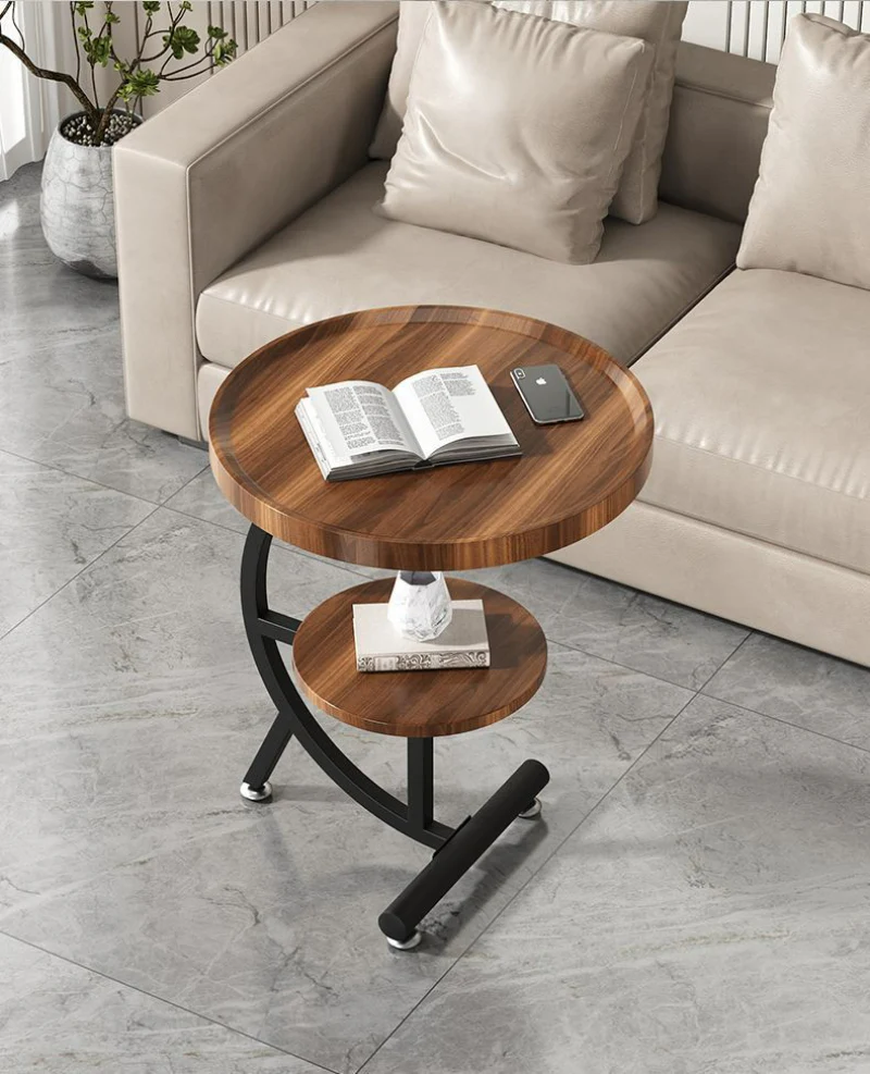 Masuta de cafea pentru living, design nordic, elegant, 62x40cm [4]