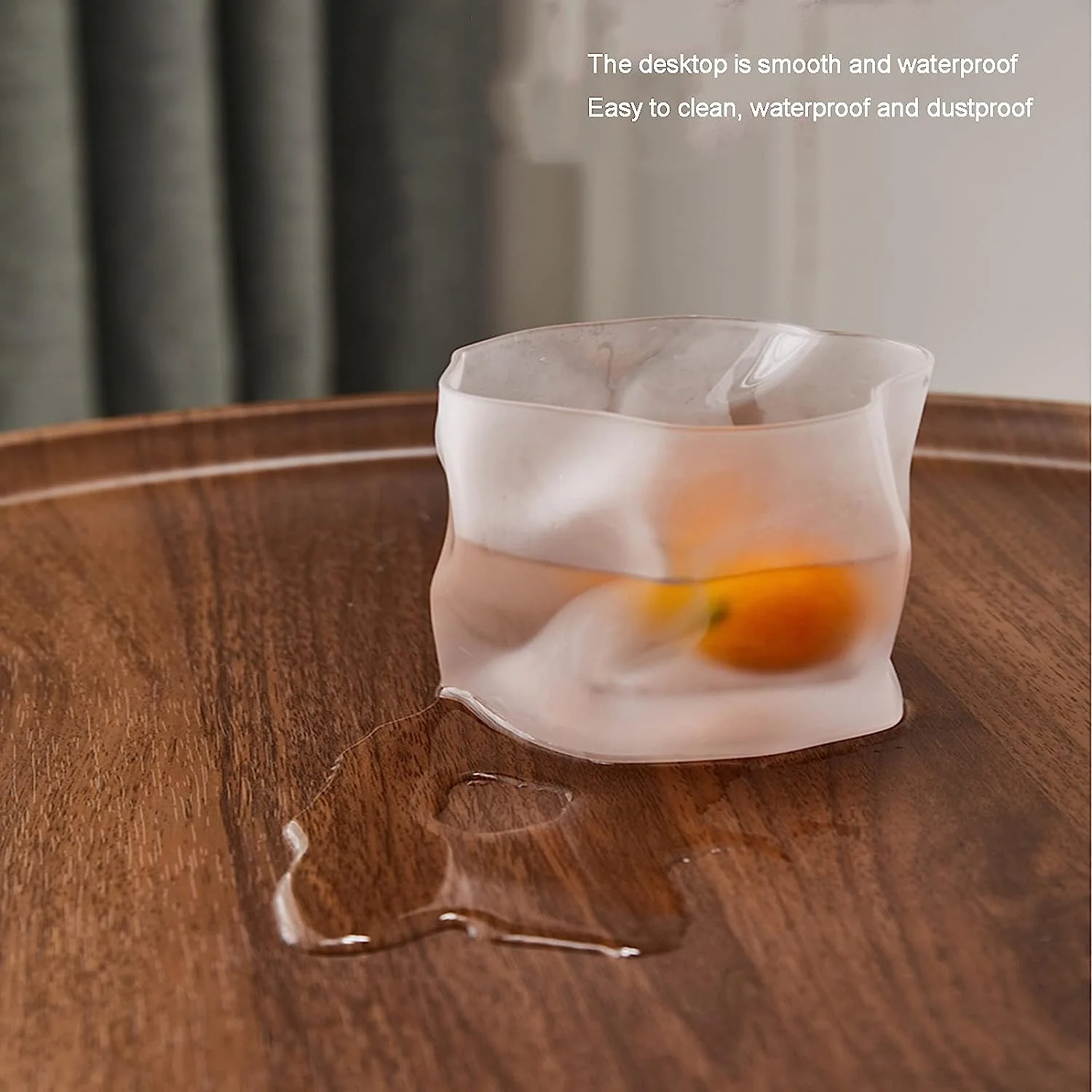 Masuta de cafea pentru living, design nordic, elegant, 62x40cm [6]