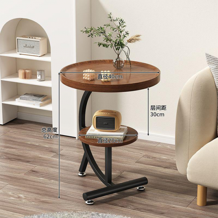 Masuta de cafea pentru living, design nordic, elegant, 62x40cm [7]