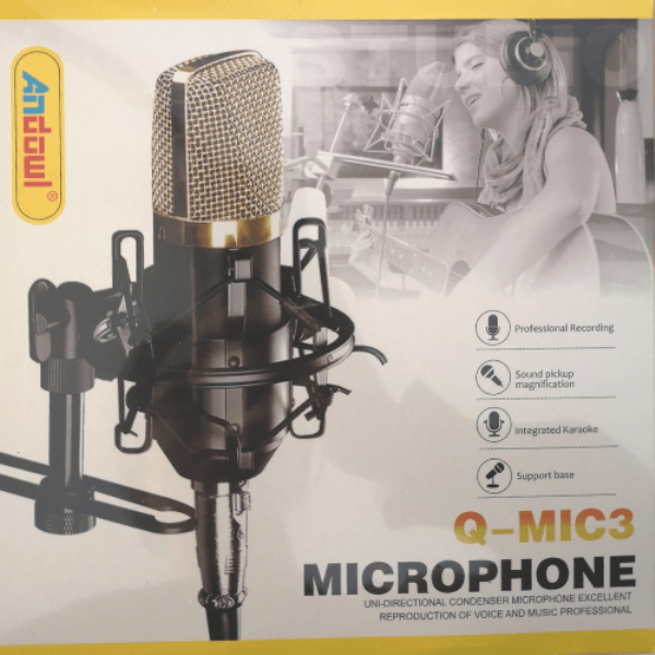 Microfon profesional Andowl Q Mic3 pentru inregistrari [5]