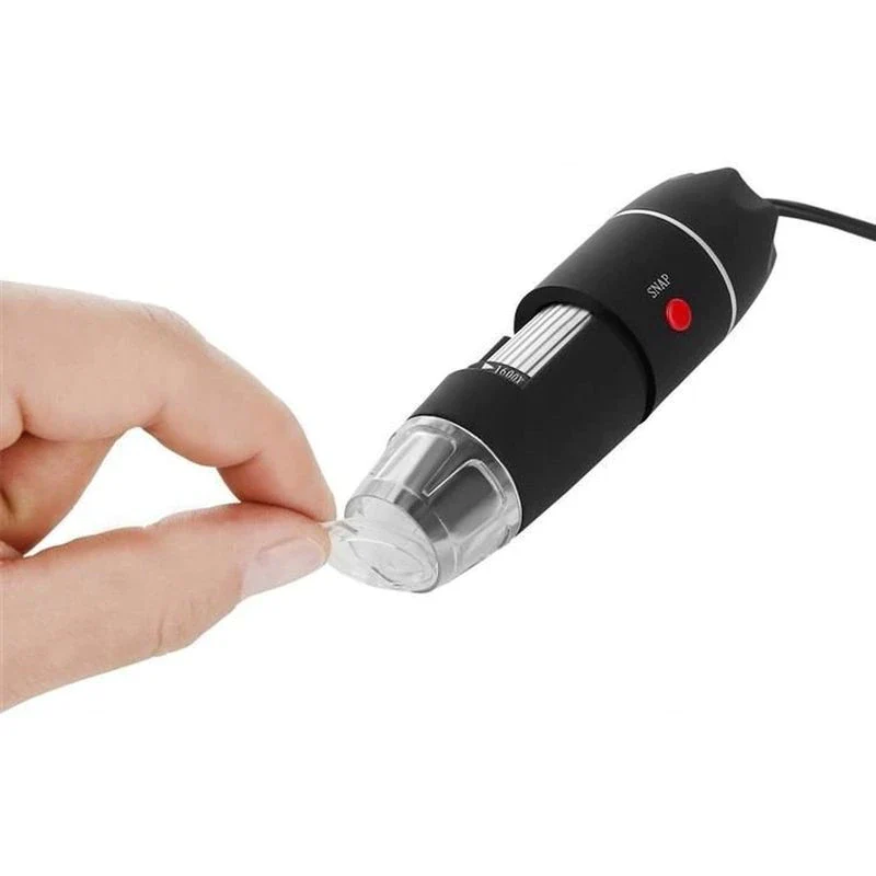 Microscop digital portabil, 1600X marire, USB, foto-video, 8 LED, zoom digital 5X [14]