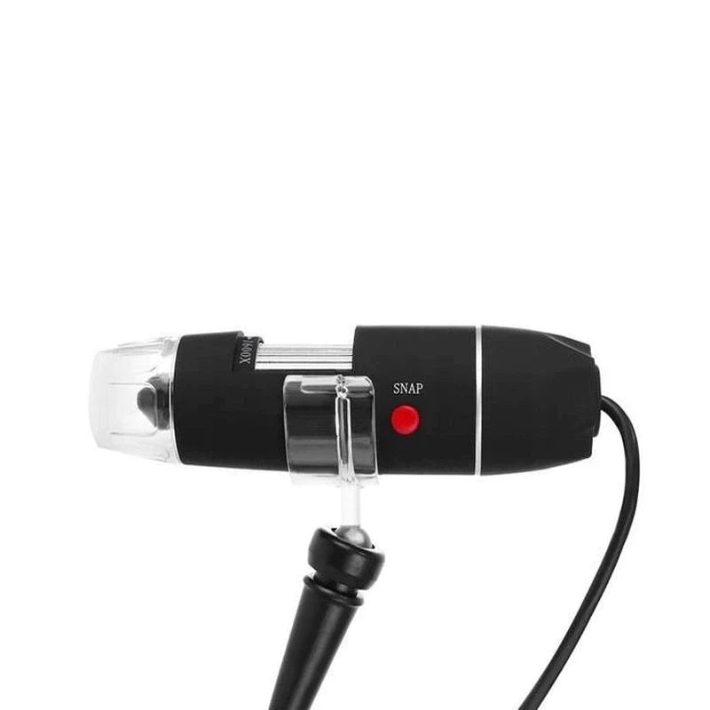 Microscop digital portabil, 1600X marire, USB, foto-video, 8 LED, zoom digital 5X [15]