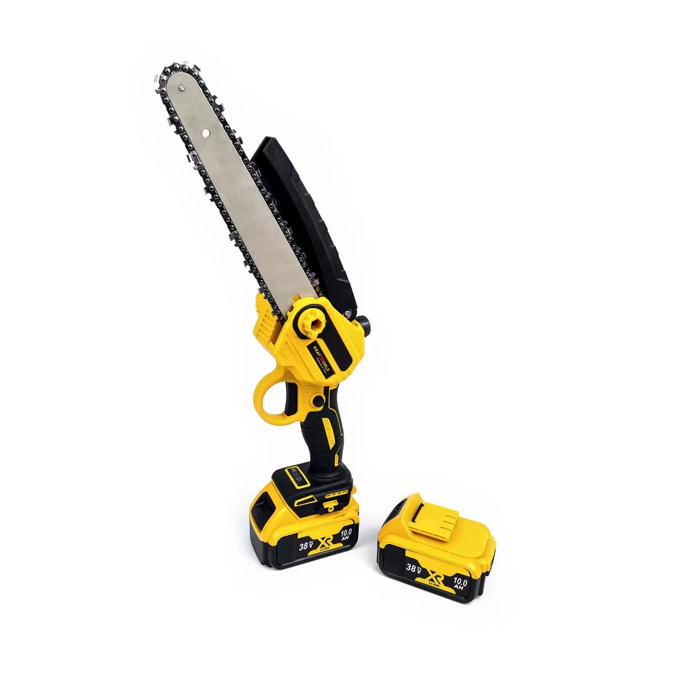 Mini Drujba KraftRoyal 36V, 8 Ah cu 2 Acumulatori, Sistem ungere lant, Lama 20 CM, 2 lanturi [2]