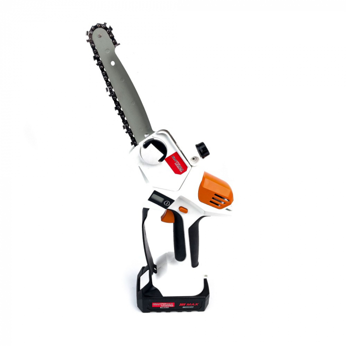 Mini Drujba Taiga 36V, 8AH cu 2 Acumulatori si 2 Lanturi, Lama 20 cm [4]