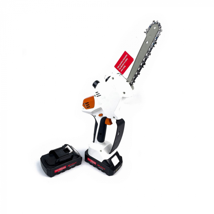 Mini Drujba Taiga 36V, 8AH cu 2 Acumulatori si 2 Lanturi, Lama 20 cm [2]