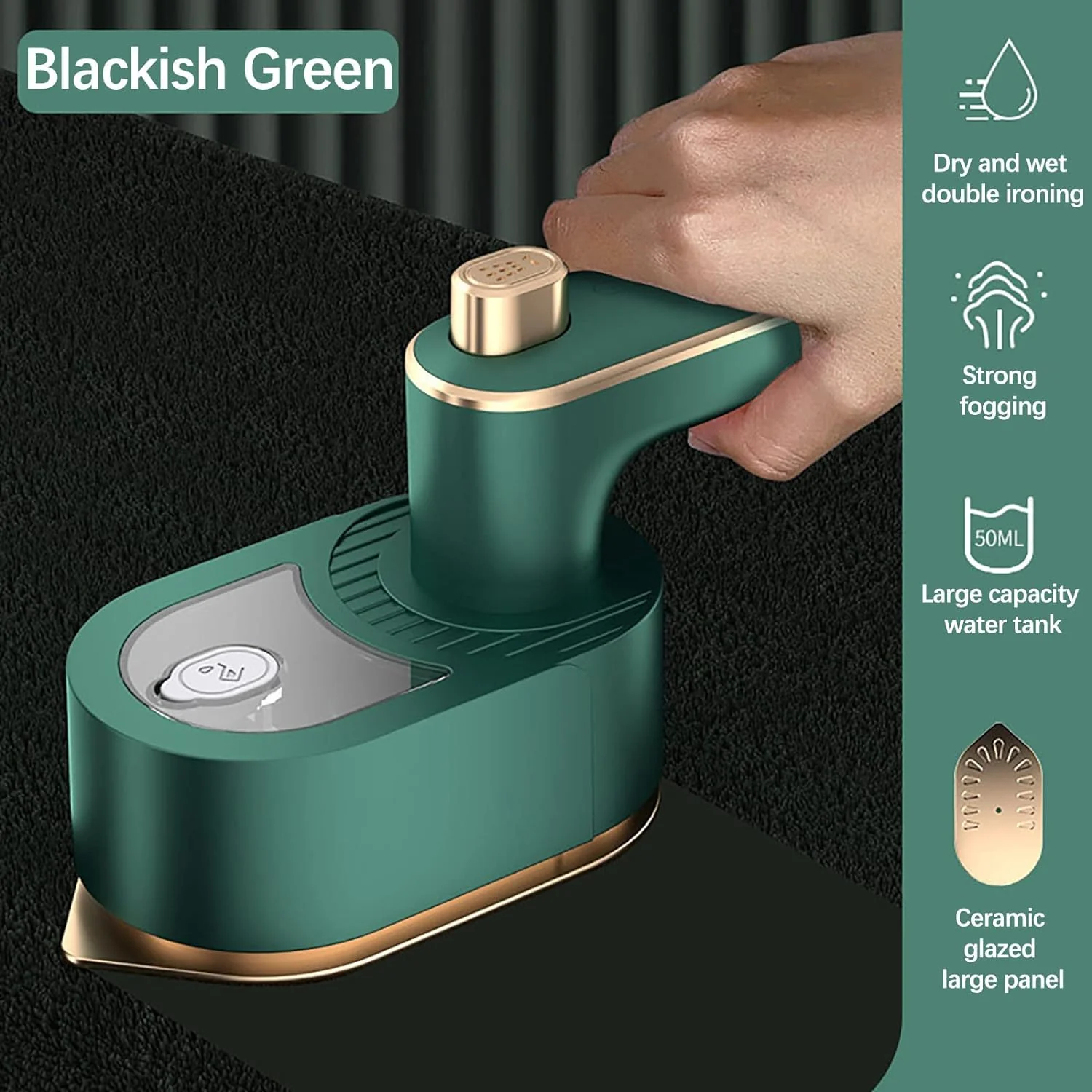 Mini fier de calcat electric cu abur 50 ML [8]