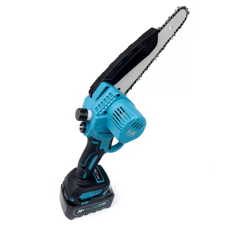 Mini Fierastrau KraftRoyal cu 2 Acumulatori, 36V, 8 AH, Lama 20 CM, Sistem ungere lant [4]