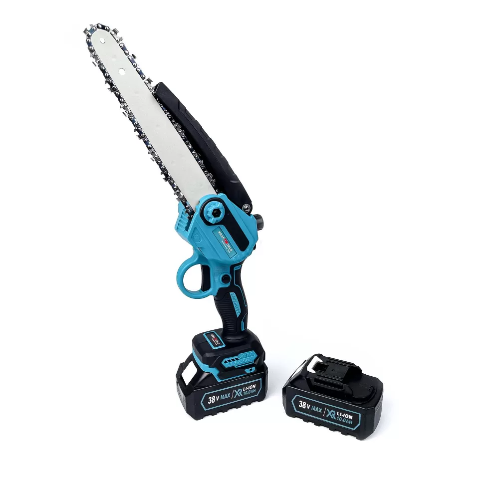 Mini Fierastrau KraftRoyal cu 2 Acumulatori, 36V, 8 AH, Lama 20 CM, Sistem ungere lant [3]