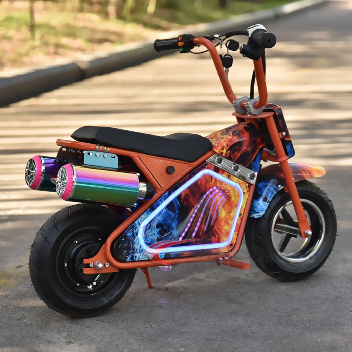 Mini Motocicleta pentru copii, electrica, 350W, Lumini si Difuzor, max 20 km/h [2]
