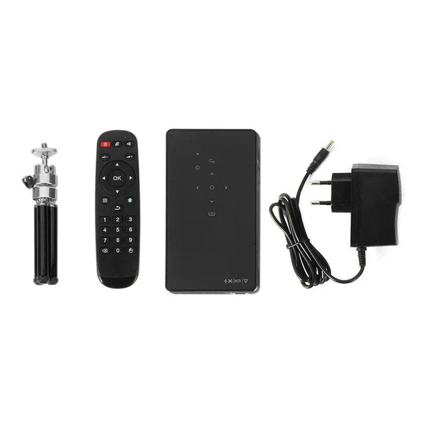 Mini videoproiector 4K, portabil, telecomanda, UHD, Andowl Y8 [10]