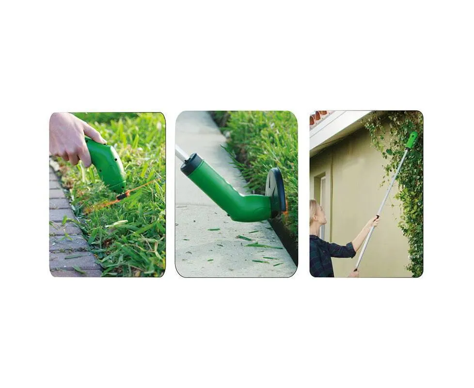 MiniTrimmer electric pentru tuns/toaletat gazonul, maner extensibil 57cm, alimentare 9V [6]
