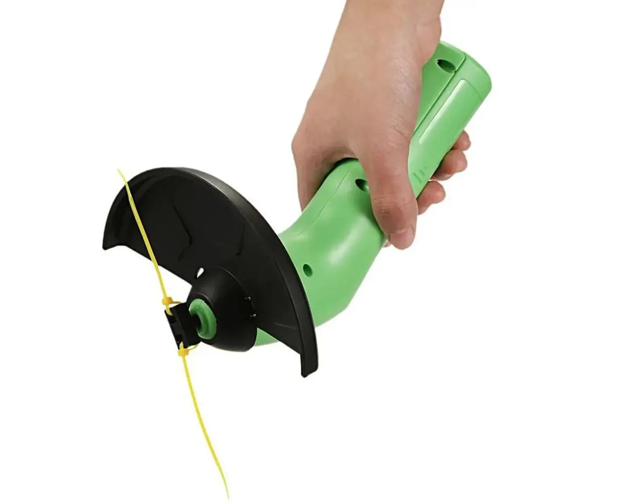 MiniTrimmer electric pentru tuns/toaletat gazonul, maner extensibil 57cm, alimentare 9V [13]