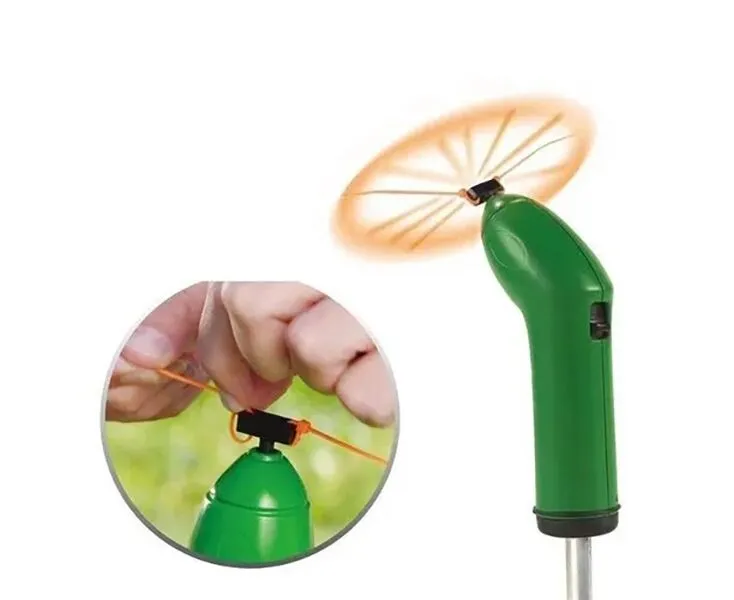 MiniTrimmer electric pentru tuns/toaletat gazonul, maner extensibil 57cm, alimentare 9V [4]