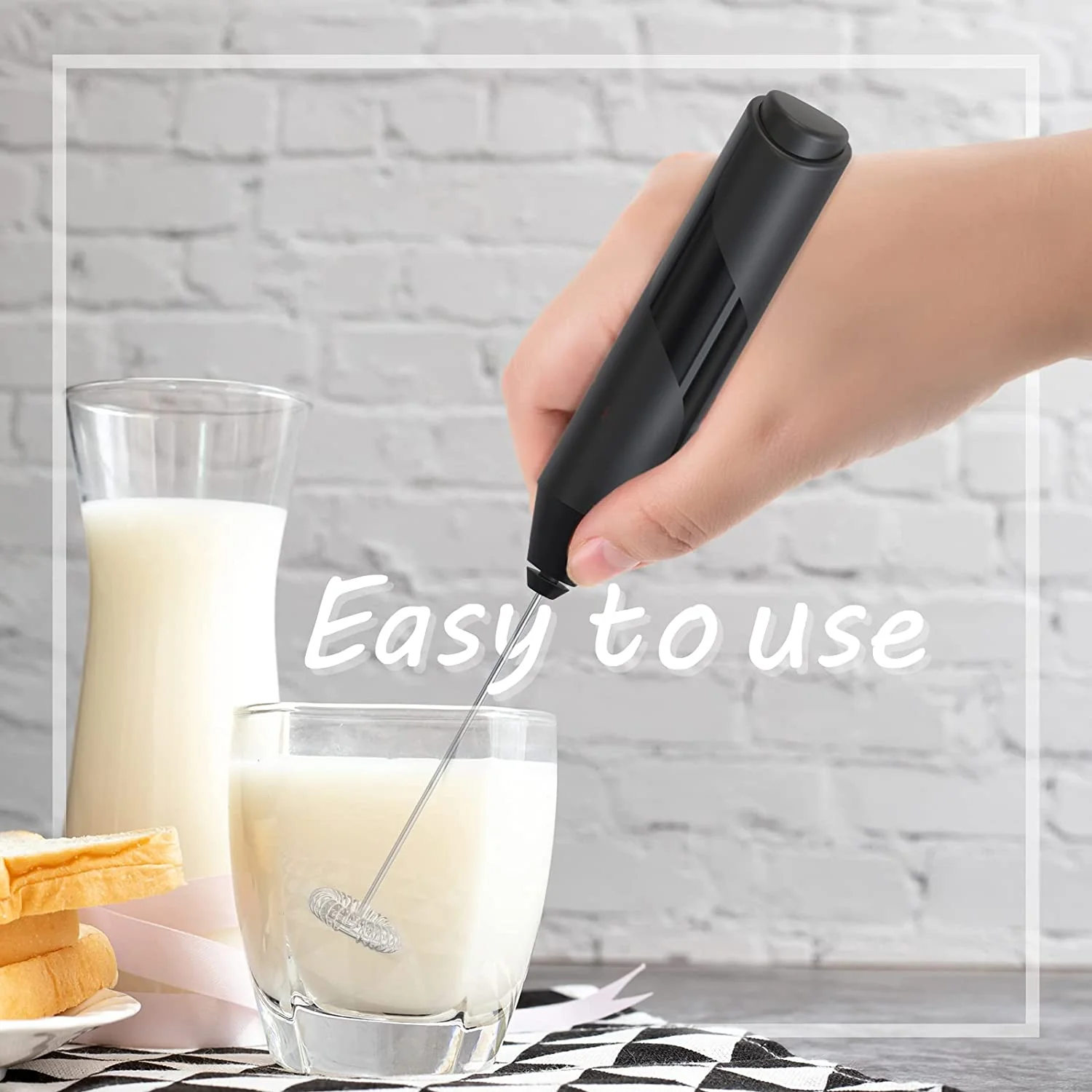 Mixer pentru spuma de lapte, cafea, oua, caffe latte, ciocolata calda, cappuccino [2]