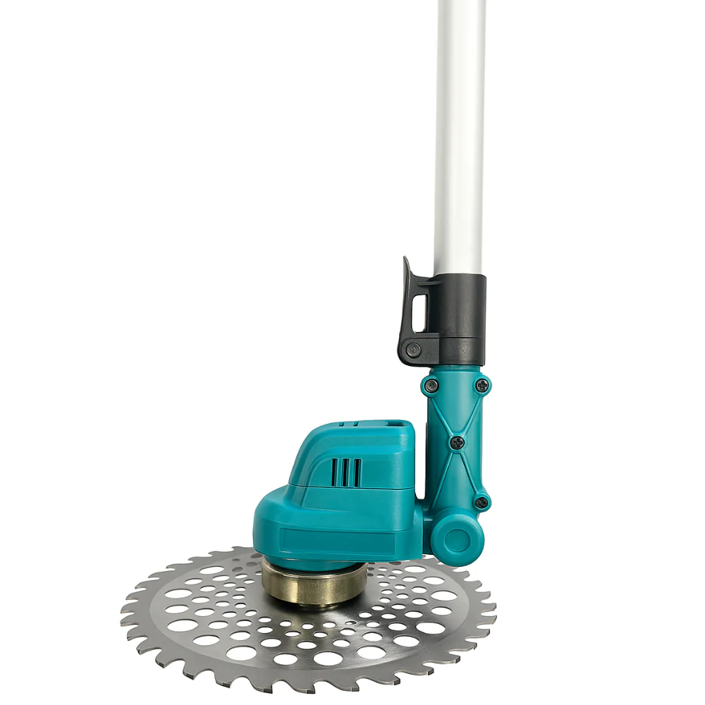 Motocoasa Electrica cu 2 Acumulatori 24V 5AH, Disc 23cm, Lama Otel 23cm + Bonus Tambur cu fir [6]