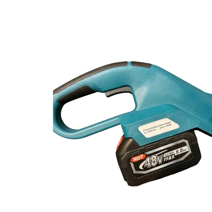 Motocoasa Electrica Profesionala German Meister, cu 2 Acumulatori 48V 8AH, Disc 230 mm, Unghi taiere reglabil [8]