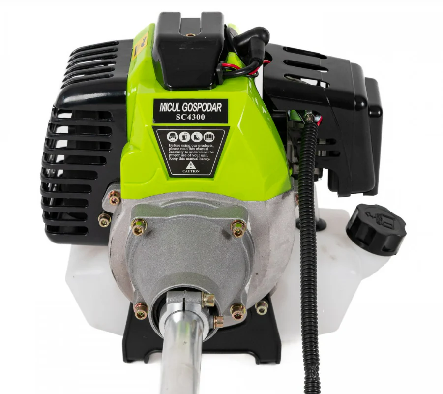 Motocoasa pe Benzina 6.2 CP, Micul Gospodar, 2 Timpi, Disc 3T + Tambur cu fir [5]