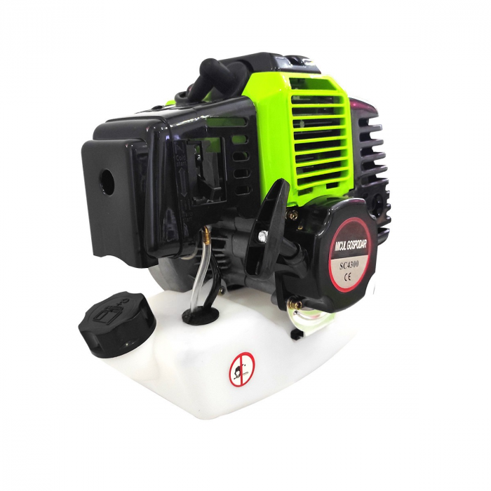 Motocoasa pe Benzina 6.2 CP, Micul Gospodar, 2 Timpi, Disc 3T + Tambur cu fir [9]