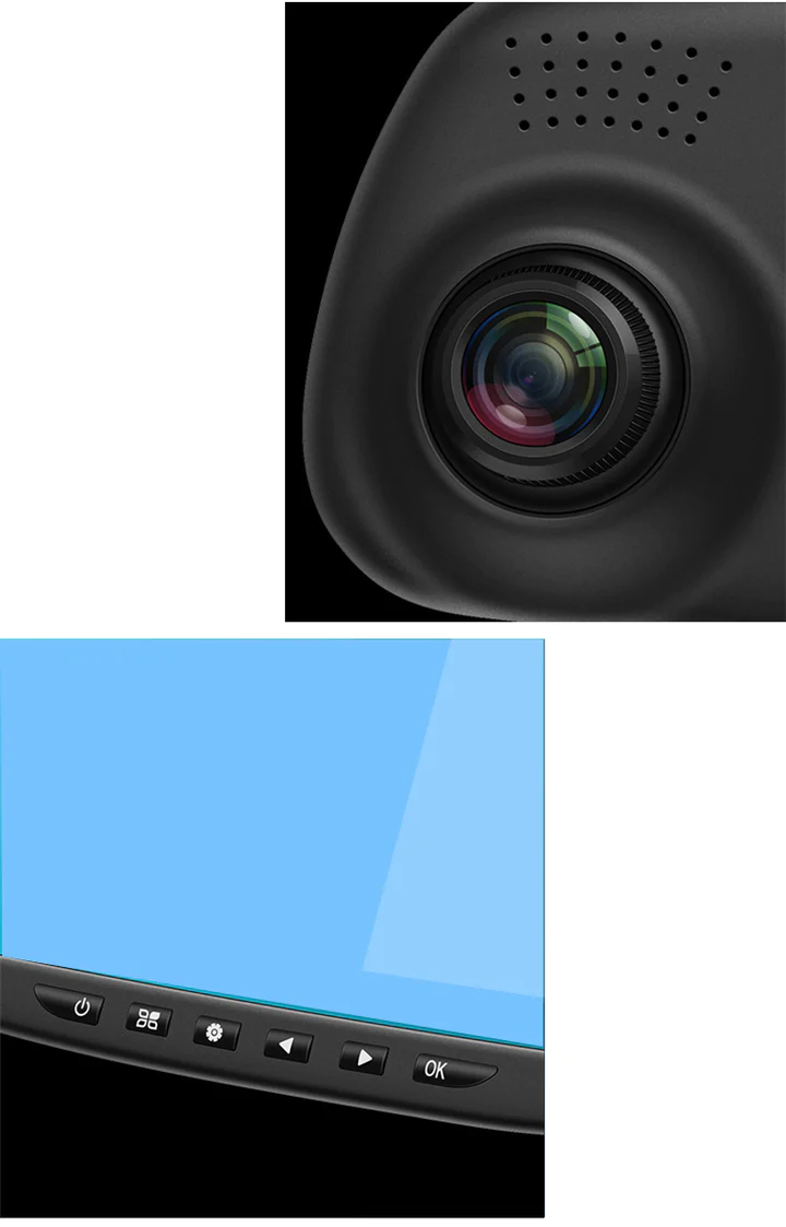 Oglinda DVR Retrovizoare Auto cu Camera fata/spate, Inregistrare Full HD [9]