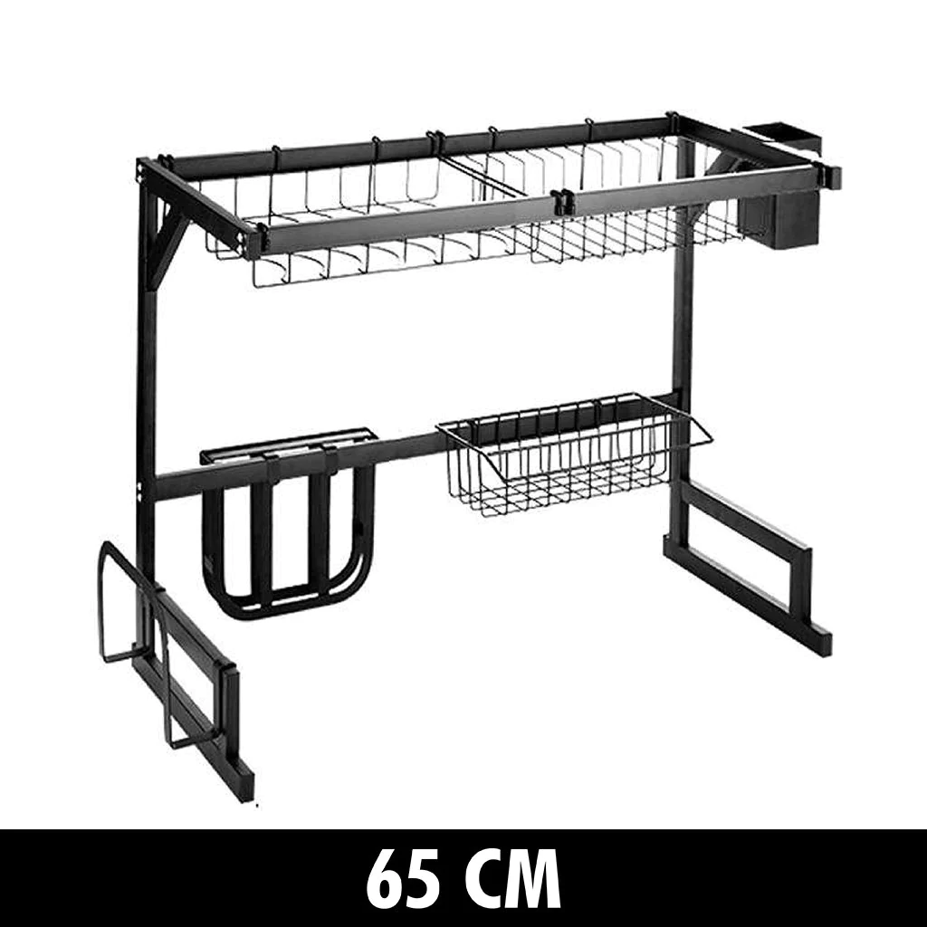 Organizator chiuveta pentru uscat vasele, suport tacamuri, otel inoxidabil [5]