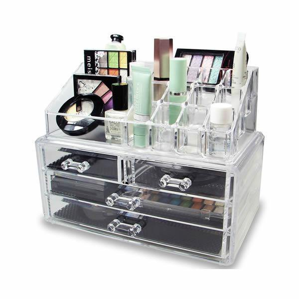 Organizator cosmetice cu 16 spatii pentru depozitare [3]